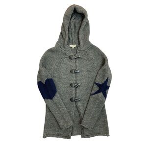 Cocogio Hooded Wool Blend Cardigan